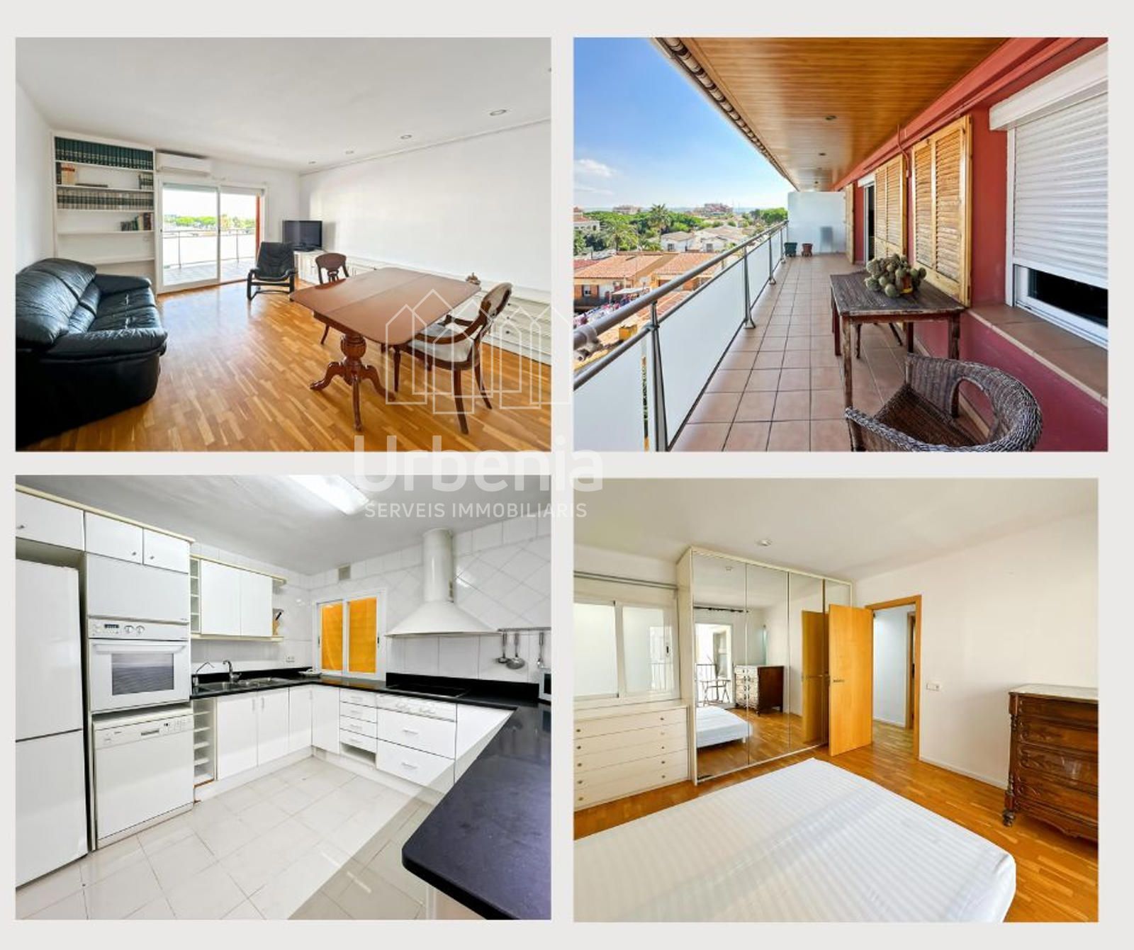 Vista exterior de Pis en venda en Premià de Mar amb Terrassa i Moblat