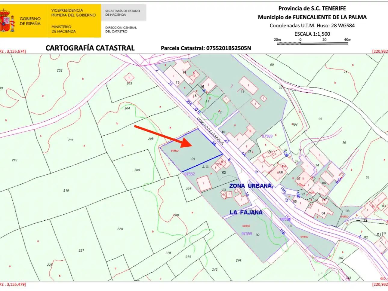 Residencial en venta en Fuencaliente de la Palma