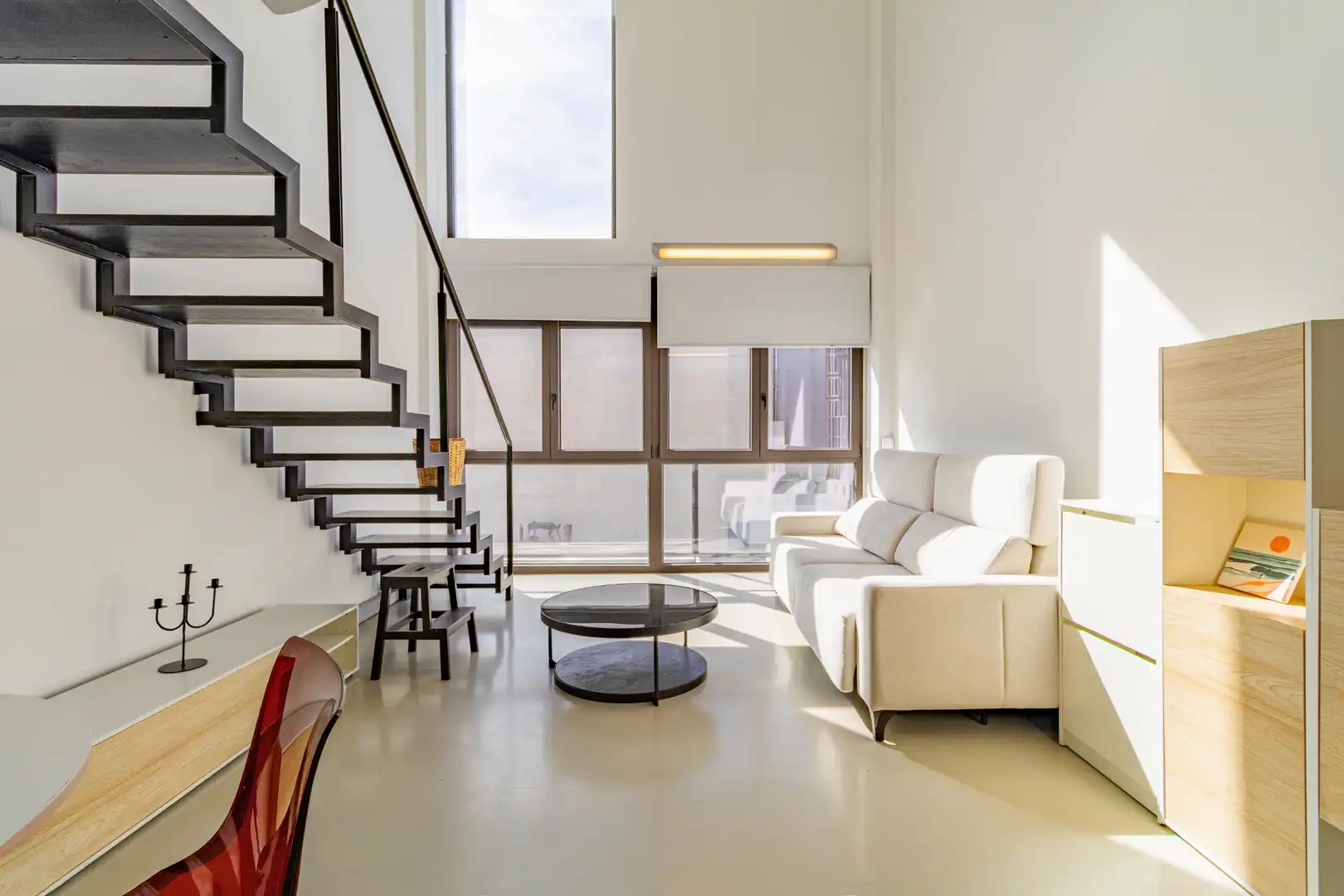 Living room of Duplexes for rent in Parque Ondarreta - Urtinsa