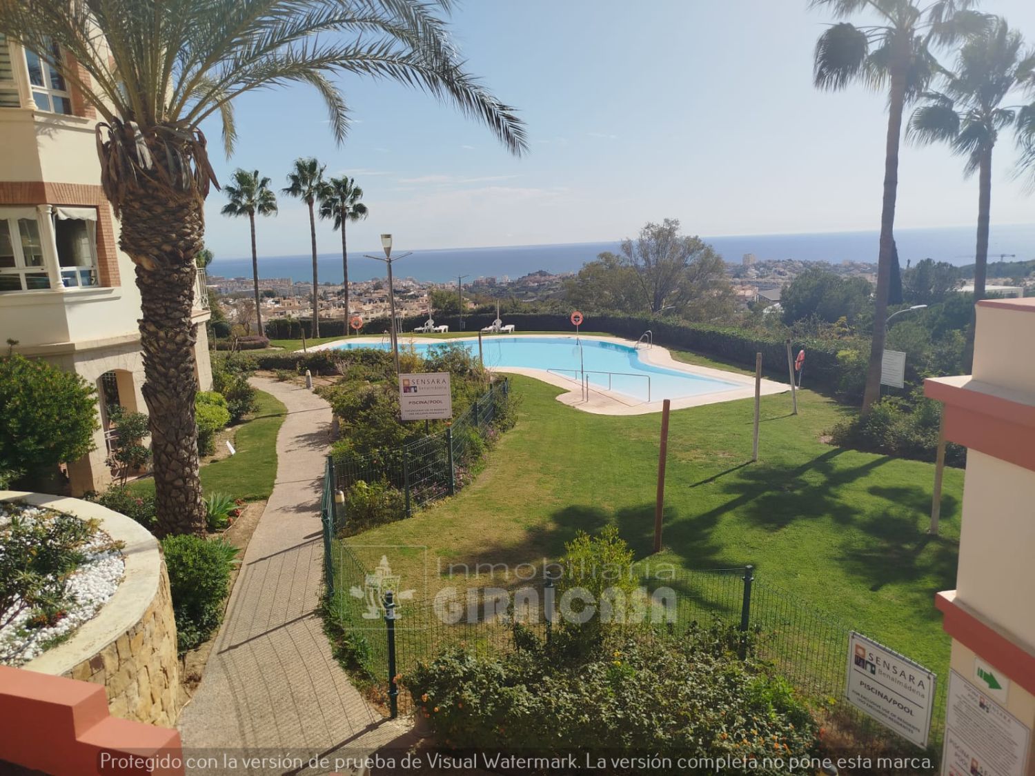 Garden of Flat for sale in Benalmádena  with Air Conditioner, Terrace and Storage room