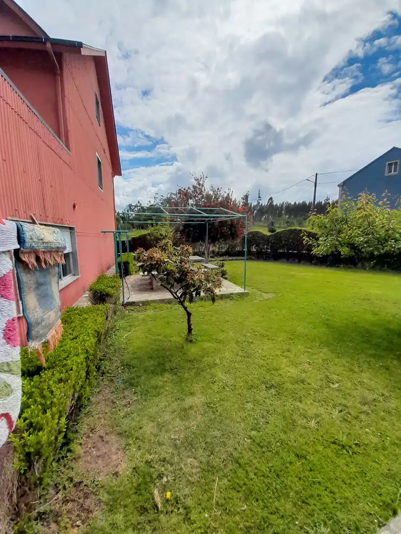 Garden of Houses for sale in Boiro  with Heating, Storage room and Furnished