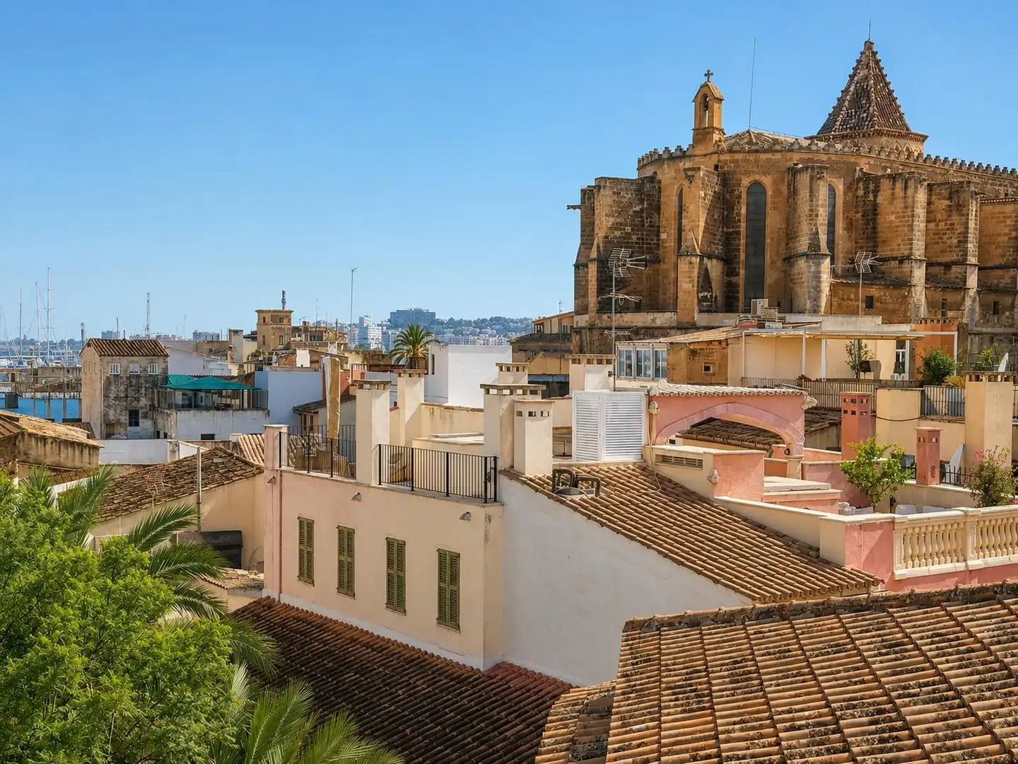 Vista exterior de Apartamento en venta en  Palma de Mallorca