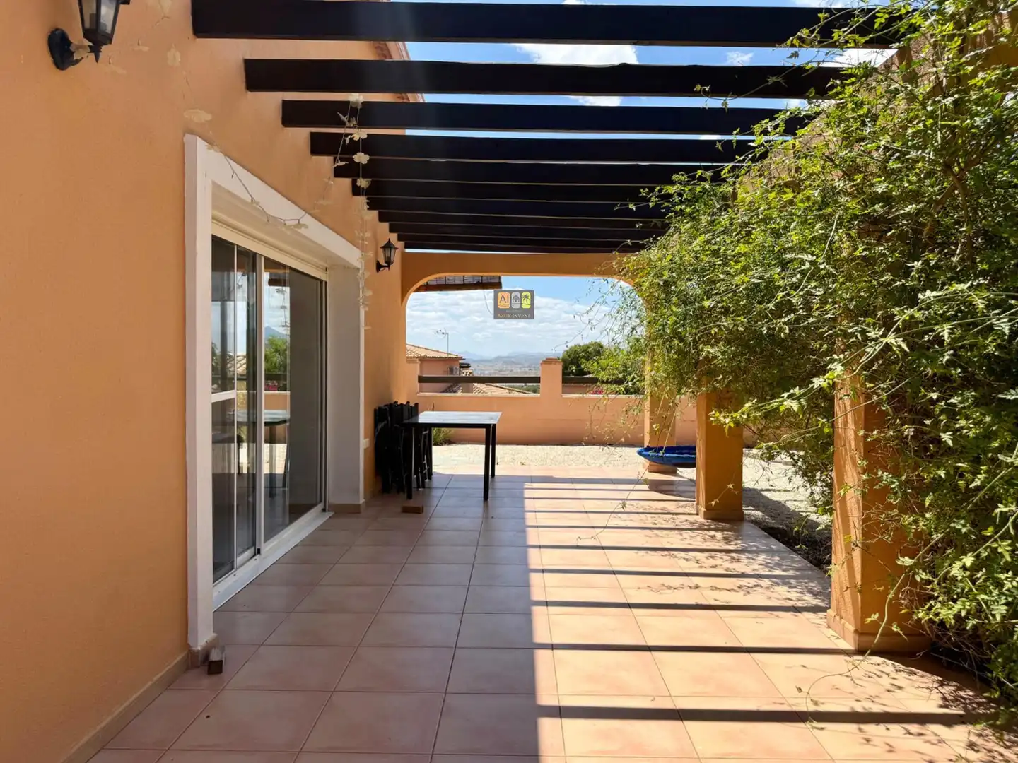 Terrace of Houses for rent in Busot  with Air Conditioner, Private garden and Terrace