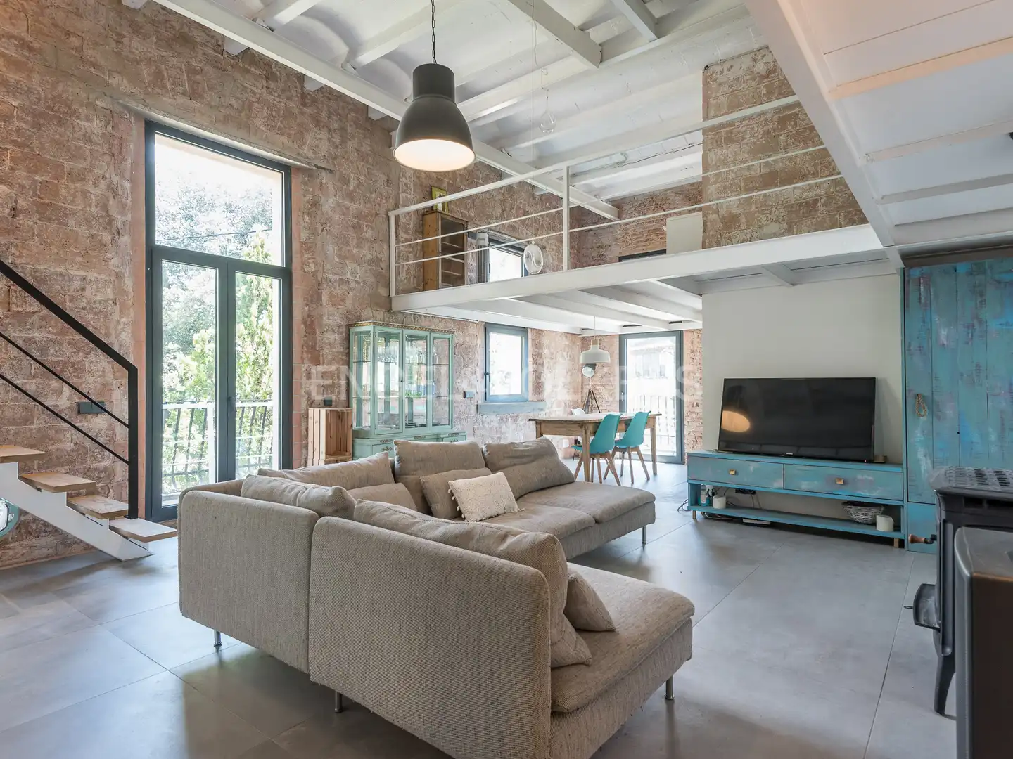 Living room of Apartments for sale in Barcelona  with Air Conditioner, Heating and Furnished