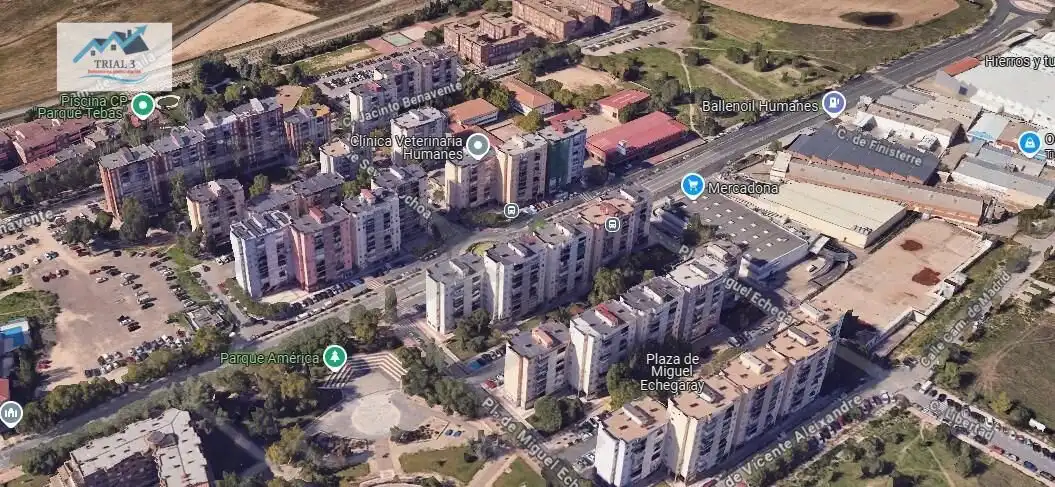 Vista exterior de Piso en venta en Humanes de Madrid con Terraza