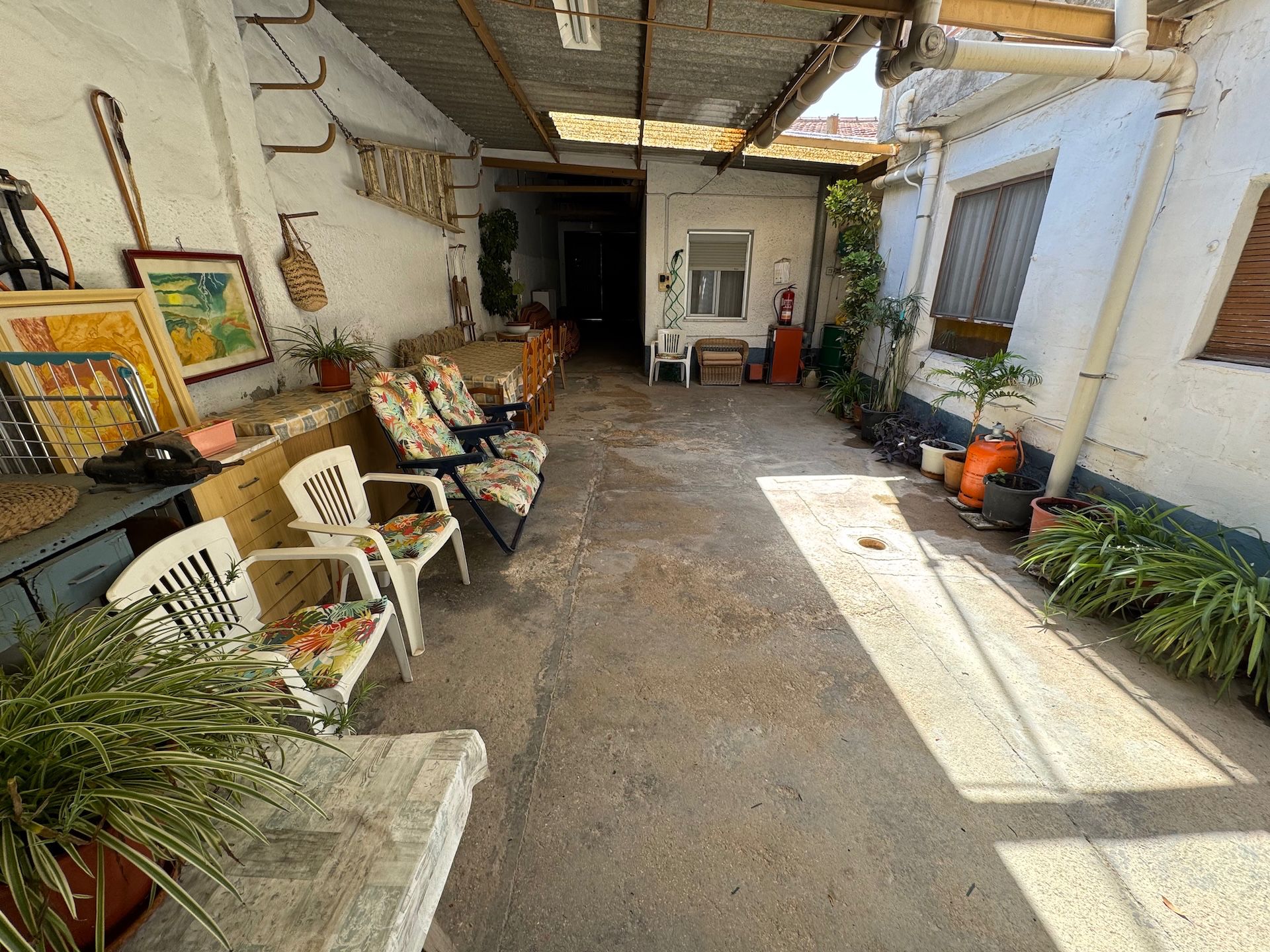 Terrace of Single-family semi-detached for sale in Villena  with Heating, Private garden and Terrace