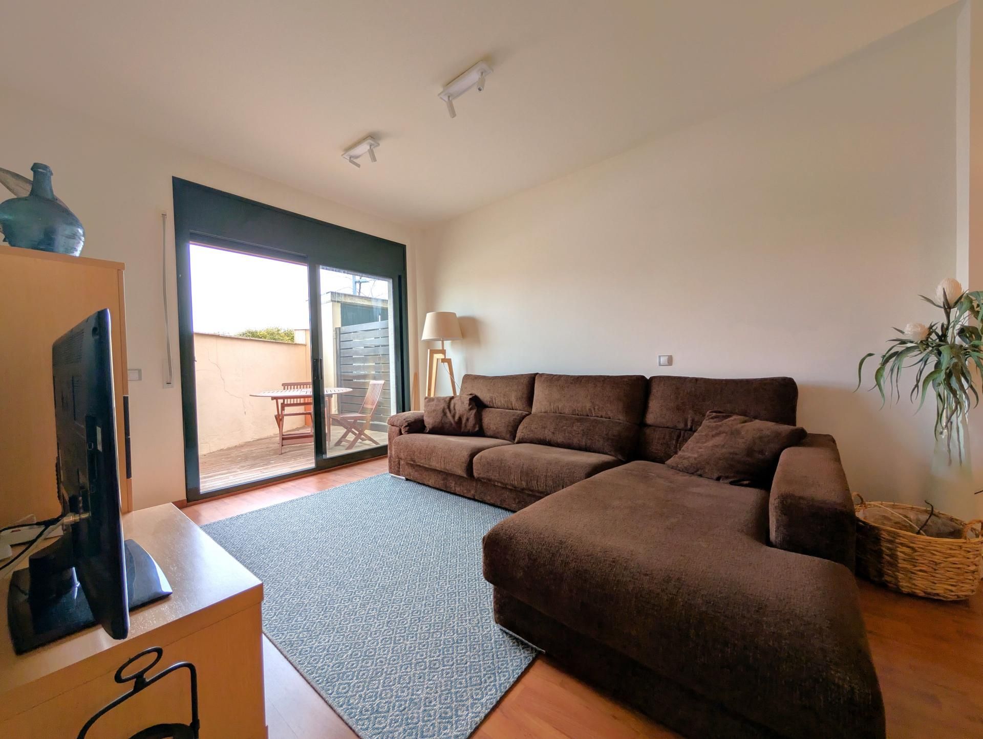 Living room of Apartment for sale in Palamós  with Heating, Terrace and Swimming Pool