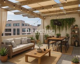 Terrace of Attic for sale in  Madrid Capital  with Air Conditioner, Terrace and Storage room