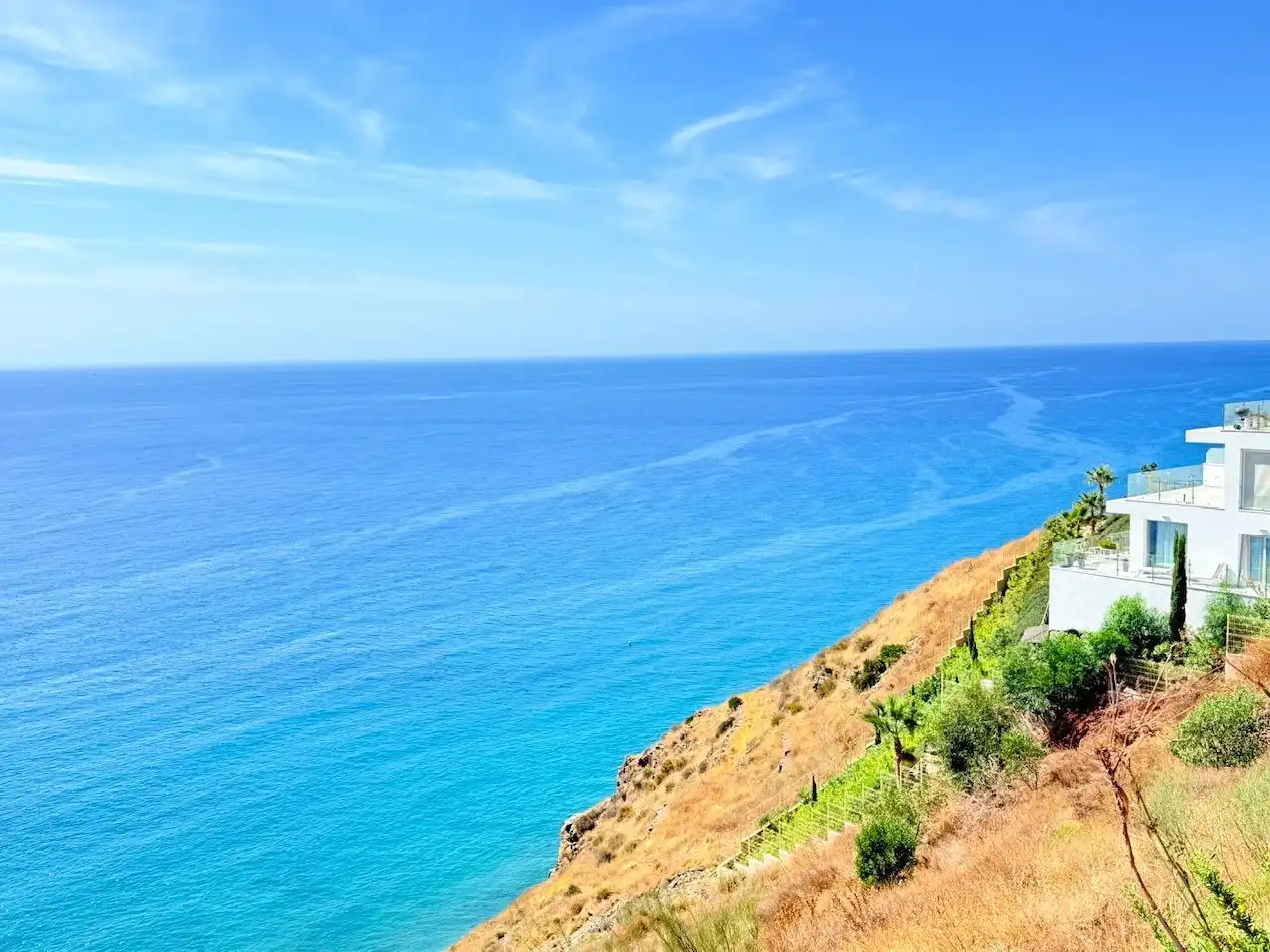 Exterior view of Flat for sale in Torrox  with Air Conditioner, Storage room and Community pool