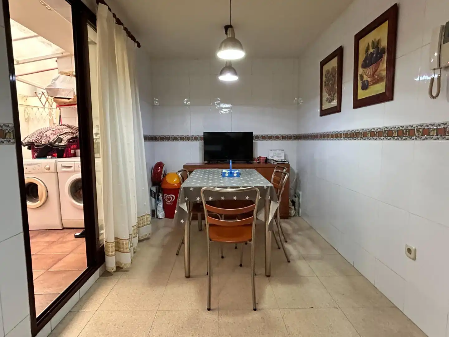 Dining room of Flat for sale in Gandia  with Air Conditioner, Heating and Terrace