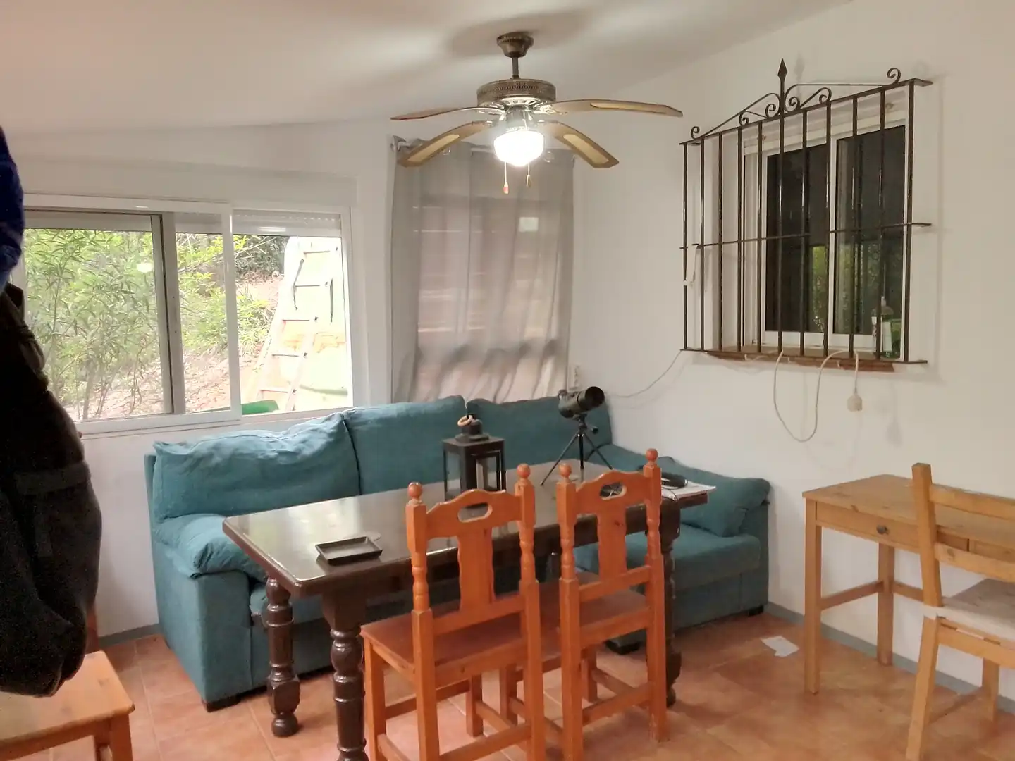 Comedor de Finca rústica en venta en El Bosque con Calefacción, Jardín privado y Terraza