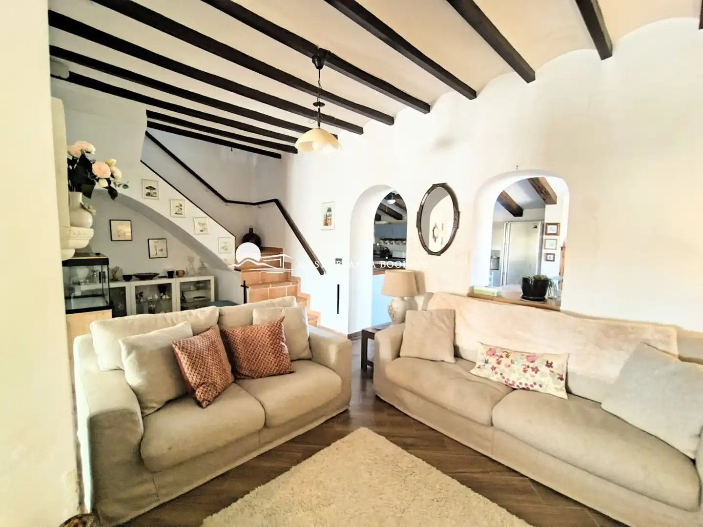 Sala d'estar de Casa o xalet en venda en L'Alfàs del Pi amb Aire condicionat, Calefacció i Jardí privat