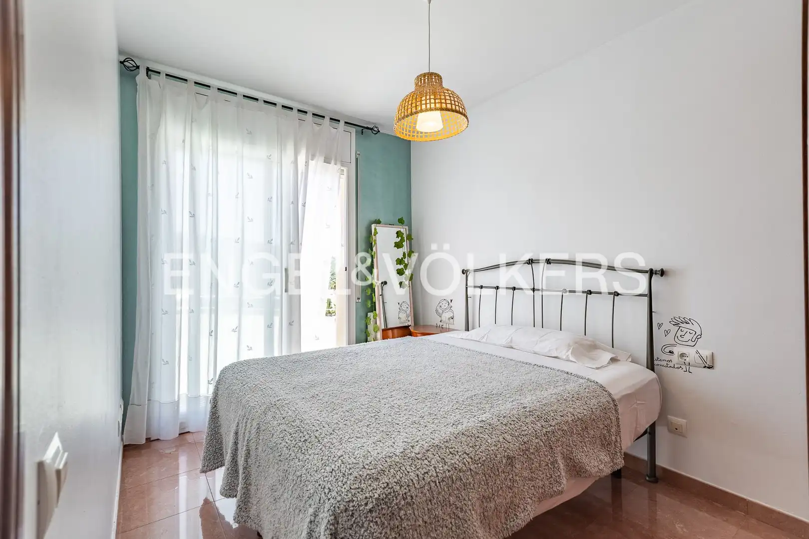 Dormitori de Casa o xalet en venda en Sant Fost de Campsentelles amb Calefacció, Jardí privat i Parquet