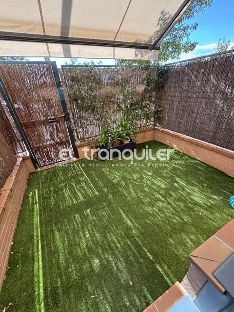 Garden of Flat for rent in Colmenar Viejo  with Air Conditioner, Terrace and Swimming Pool