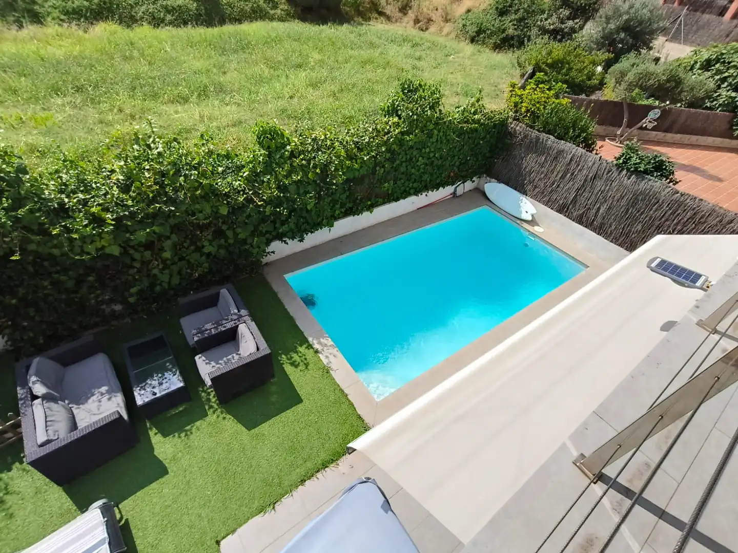 Piscina de Casa o chalet en venta en Pineda de Mar con Aire acondicionado, Calefacción y Jardín privado