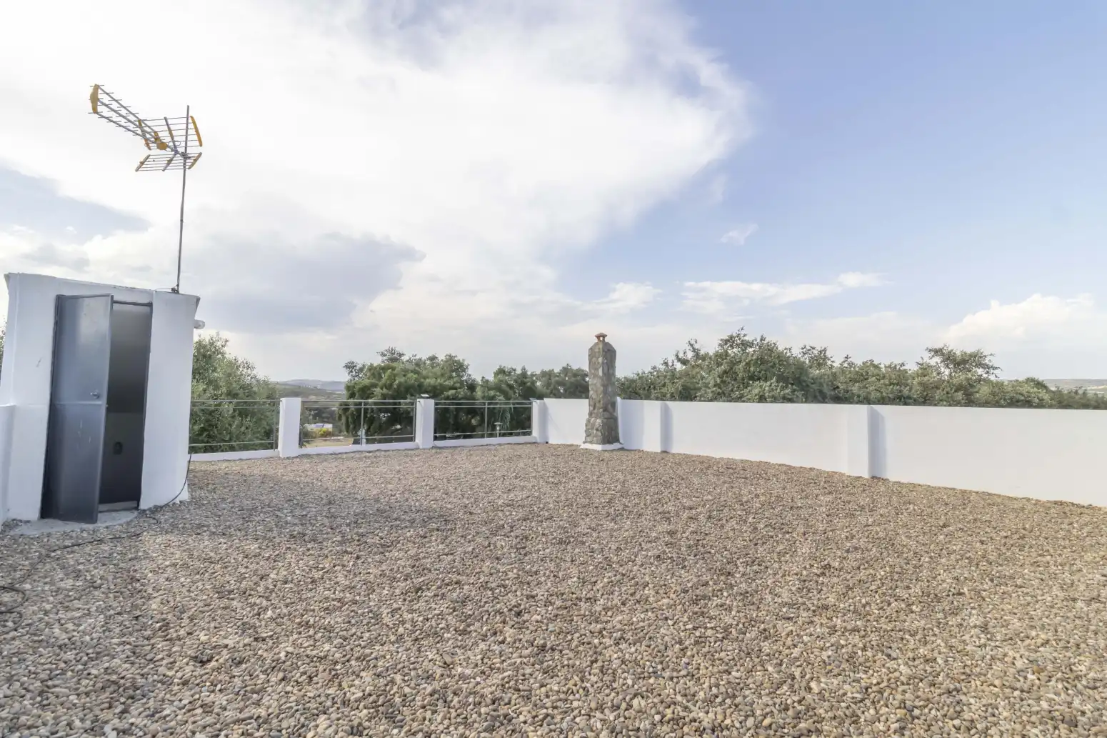 Terraza de Casa o chalet en venta en Guillena con Jardín privado, Terraza y Piscina