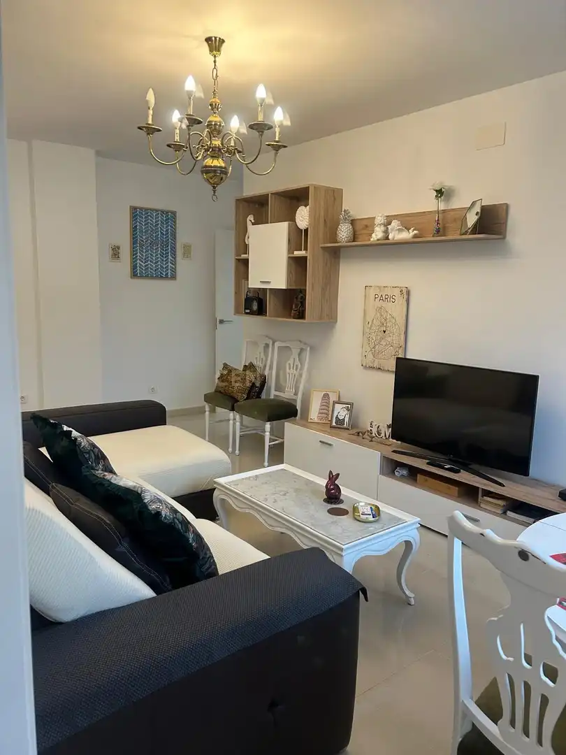 Sala de estar de Apartamento de alquiler en Granada con Aire acondicionado y Lavadora