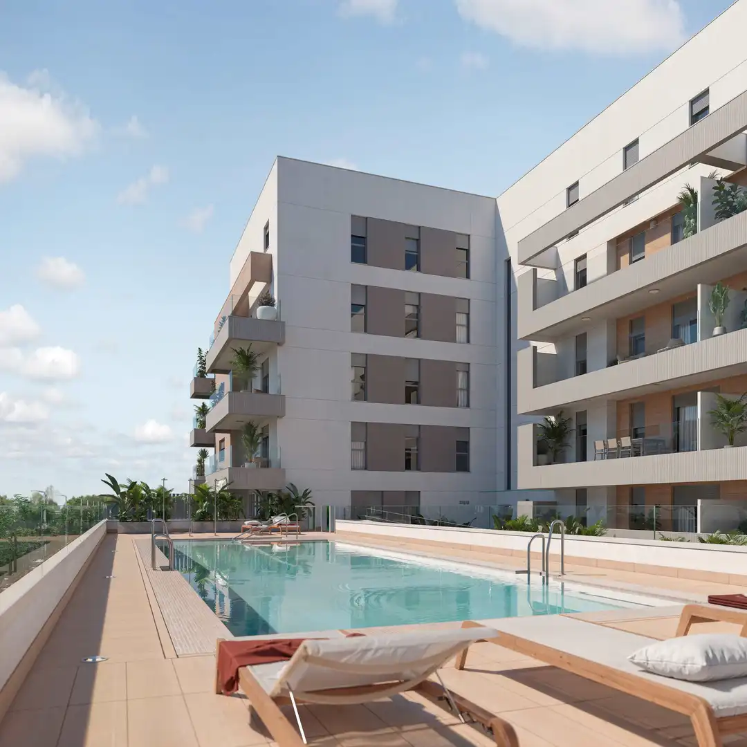 Piso con piscina en venta en R. PALMAS ALTAS. ISLA NATURA, imagen 2