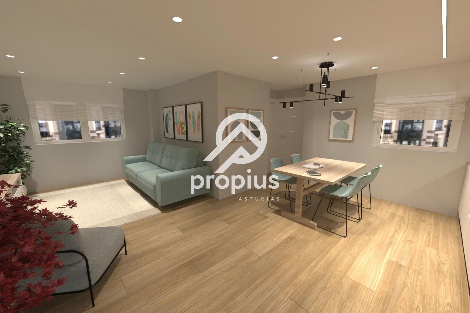 Flat for sale in Adosinda, Barrio del Centro, Centro, Gijón