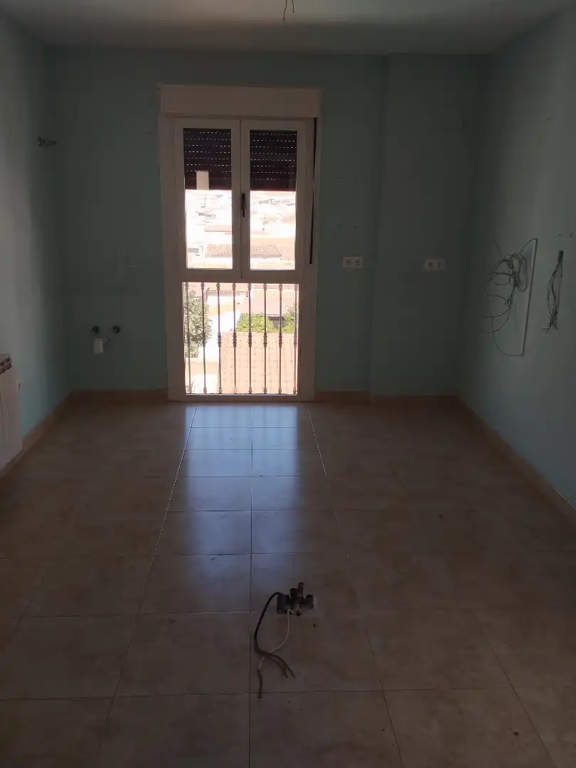 Schlafzimmer von Wohnung zum Verkauf in Oliva de la Frontera mit Klimaanlage, Heizung und Terrasse