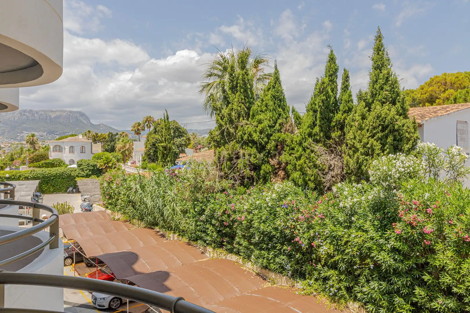 Terrassa de Apartament en venda en Calpe / Calp amb Aire condicionat, Jardí privat i Forn