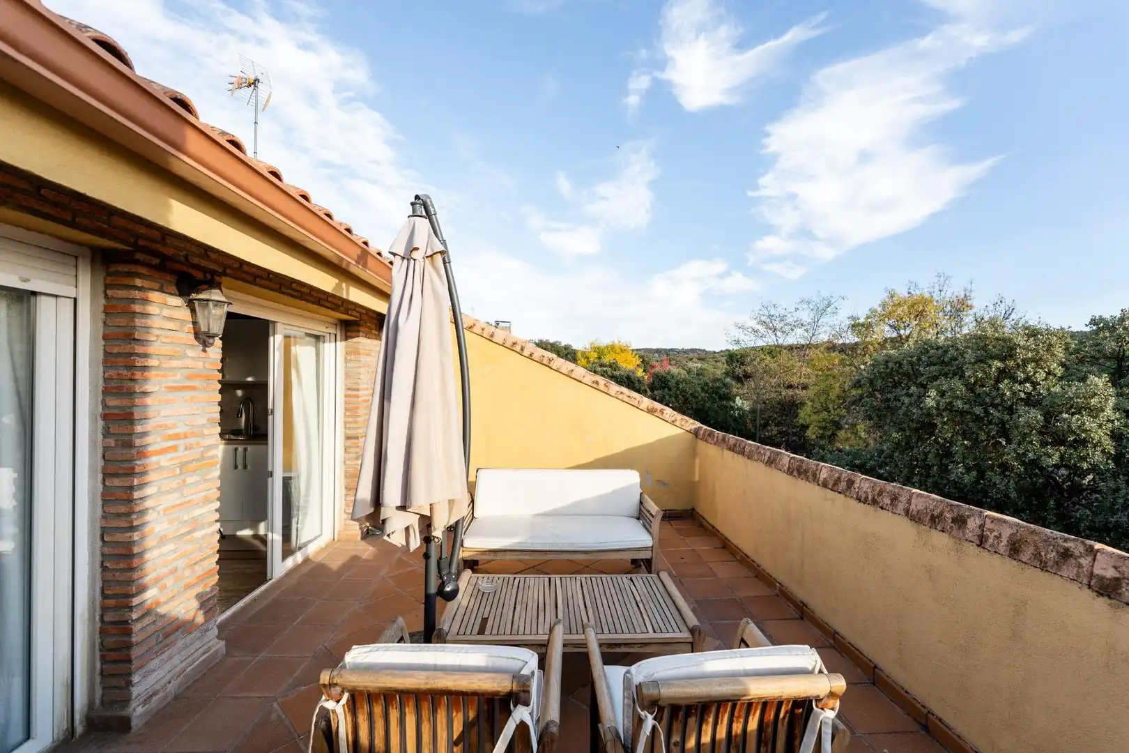 Terraza de Casa o chalet en venta en Torrelodones con Aire acondicionado, Calefacción y Jardín privado