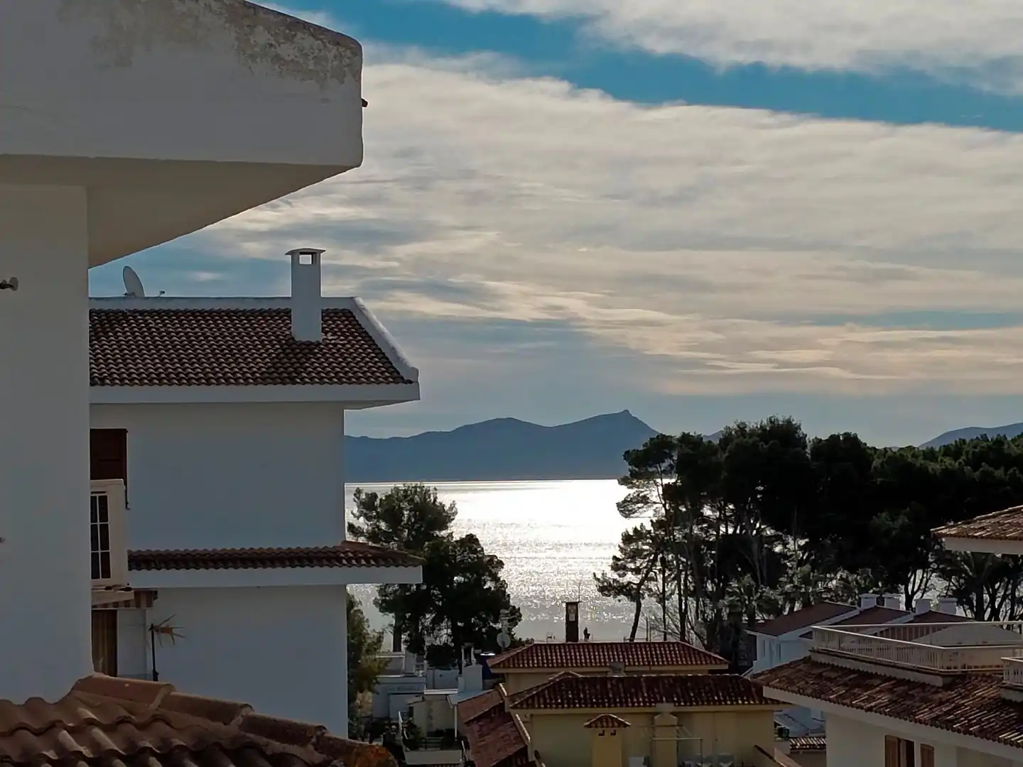 Vista exterior de Ático en venta en Alcúdia con Jardín privado y Terraza