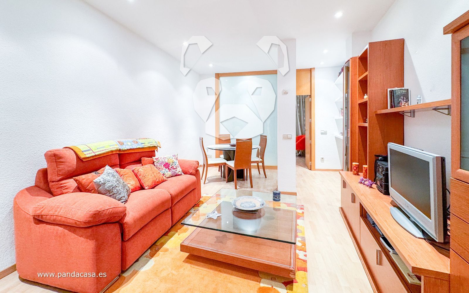 Sala d'estar de Pis de lloguer en  Madrid Capital amb Aire condicionat, Calefacció i Terrassa