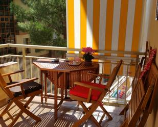 Balcony of Apartment for sale in Castell-Platja d'Aro  with Air Conditioner, Terrace and Furnished