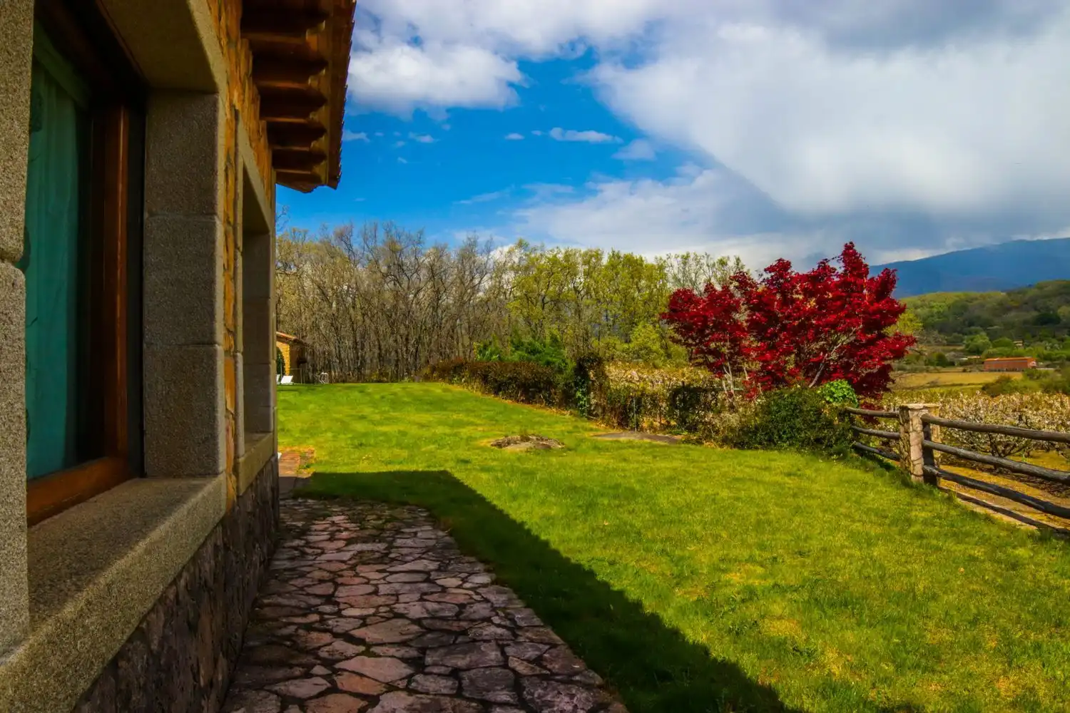 Jardí de Finca rústica en venda en Jarandilla de la Vera amb Aire condicionat, Calefacció i Jardí privat