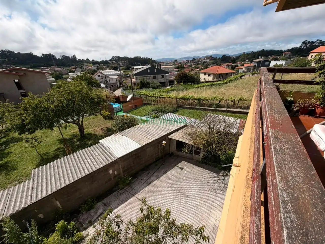 Jardín de Casa o chalet en venta en Vigo  con Calefacción, Jardín privado y Terraza