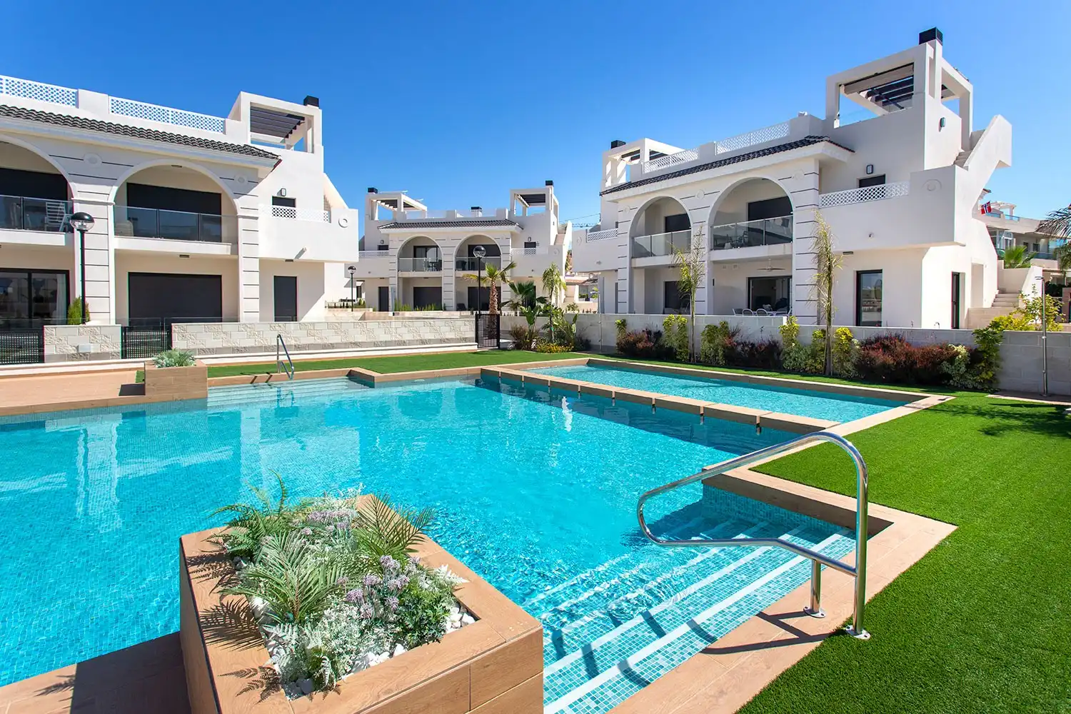 Piscina de Planta baja en venta en Rojales con Aire acondicionado, Terraza y Piscina