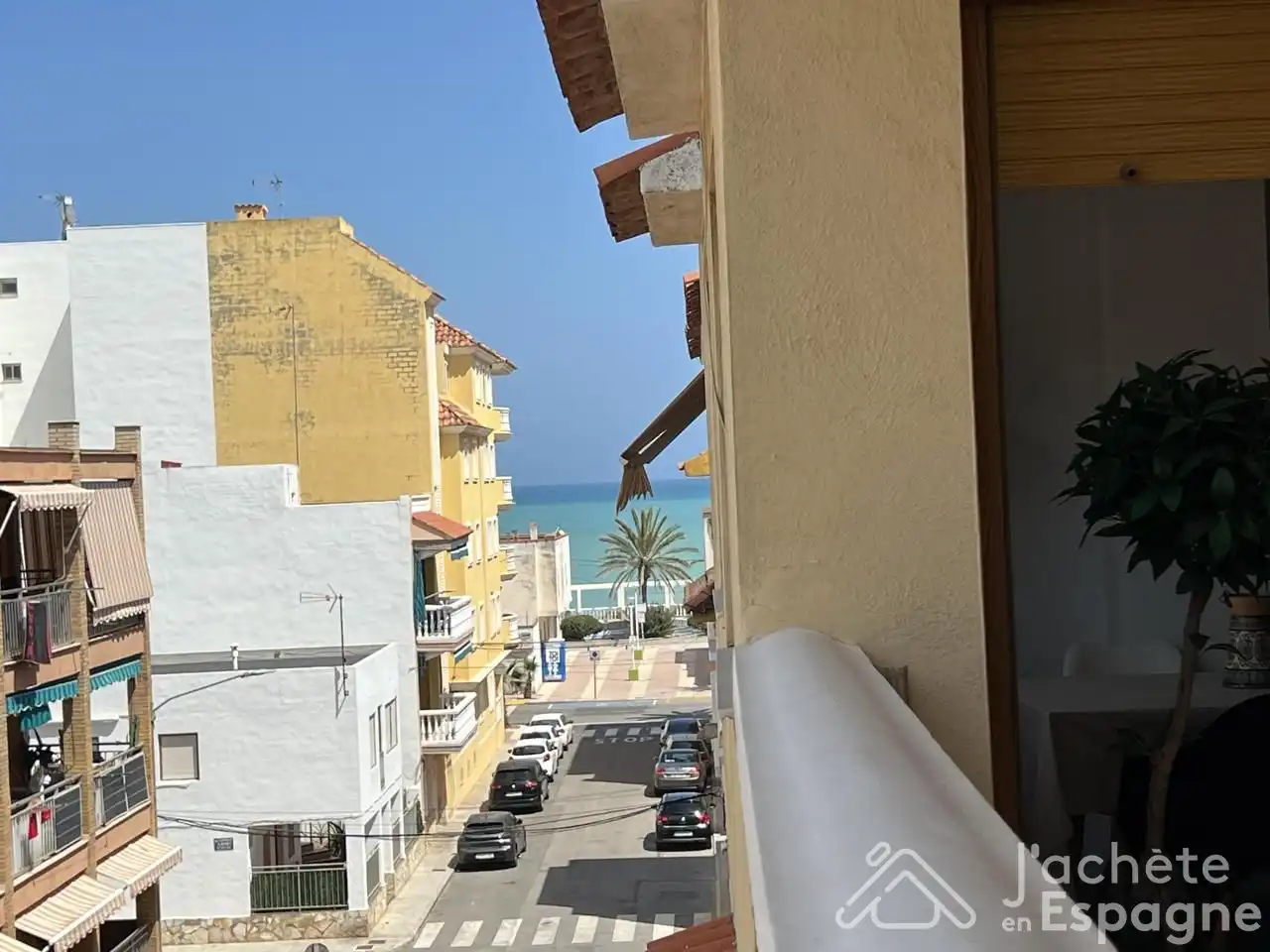 Vista exterior de Piso en venta en Moncofa con Aire acondicionado, Terraza y Amueblado