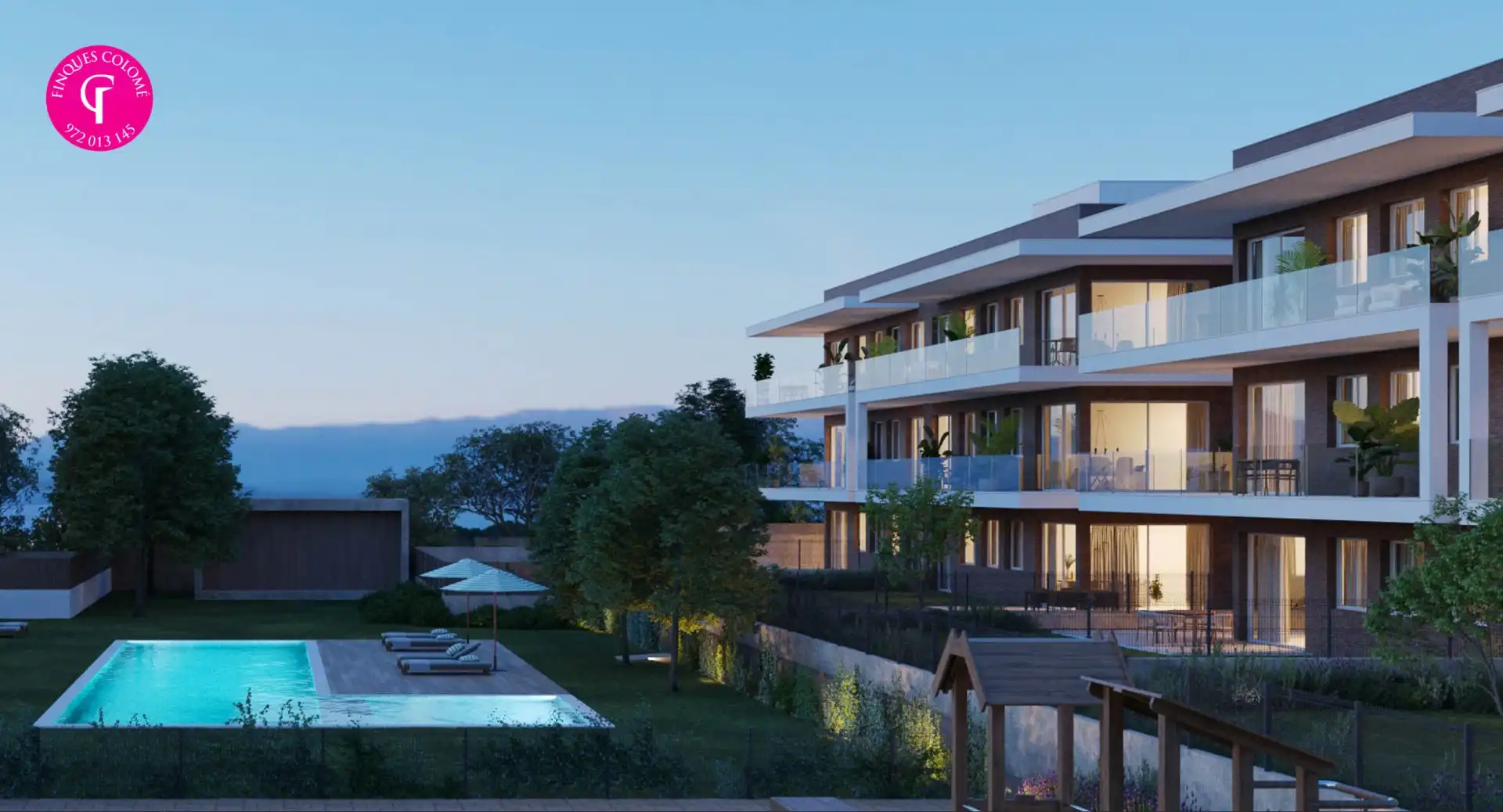 Vista exterior de Piso en venta en Vilablareix con Aire acondicionado, Terraza y Trastero