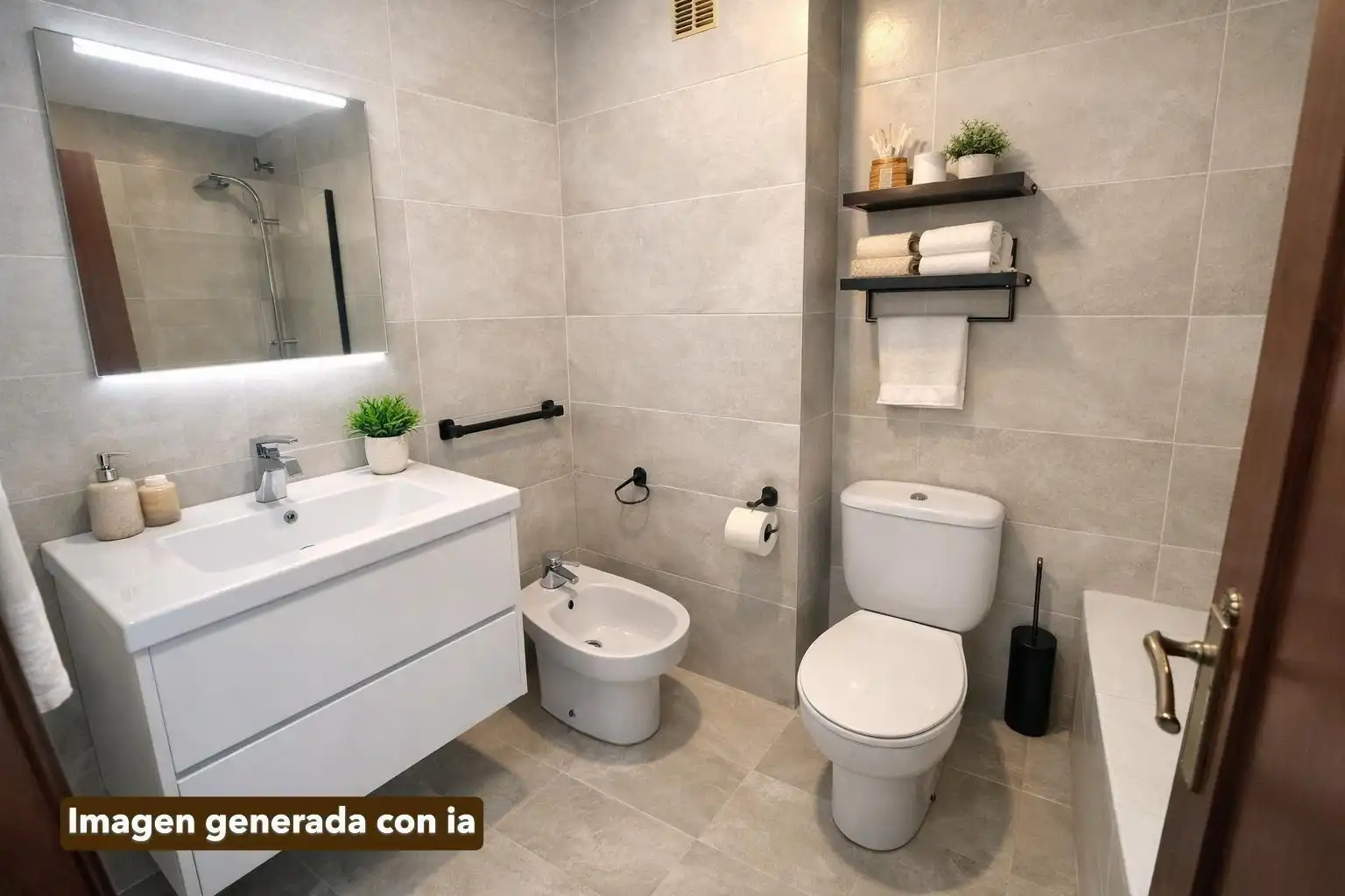 Bany de Pis en venda en Benalmádena amb Jardí privat, Terrassa i Balcó
