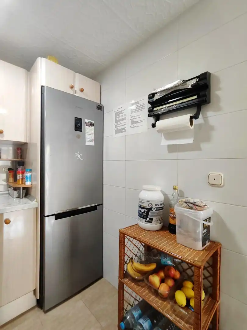 Küche von Wohnung zum Verkauf in Torremolinos mit Klimaanlage, Privatgarten und Terrasse