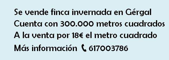 Terreno en Venta en Gérgal