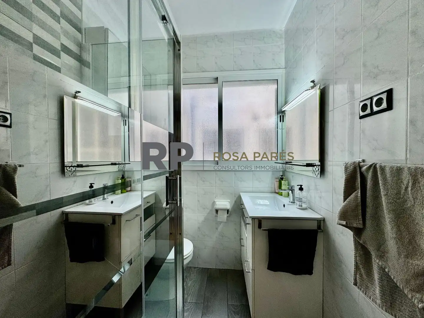 Badezimmer von Wohnung zum Verkauf in La Garriga mit Klimaanlage, Heizung und Terrasse
