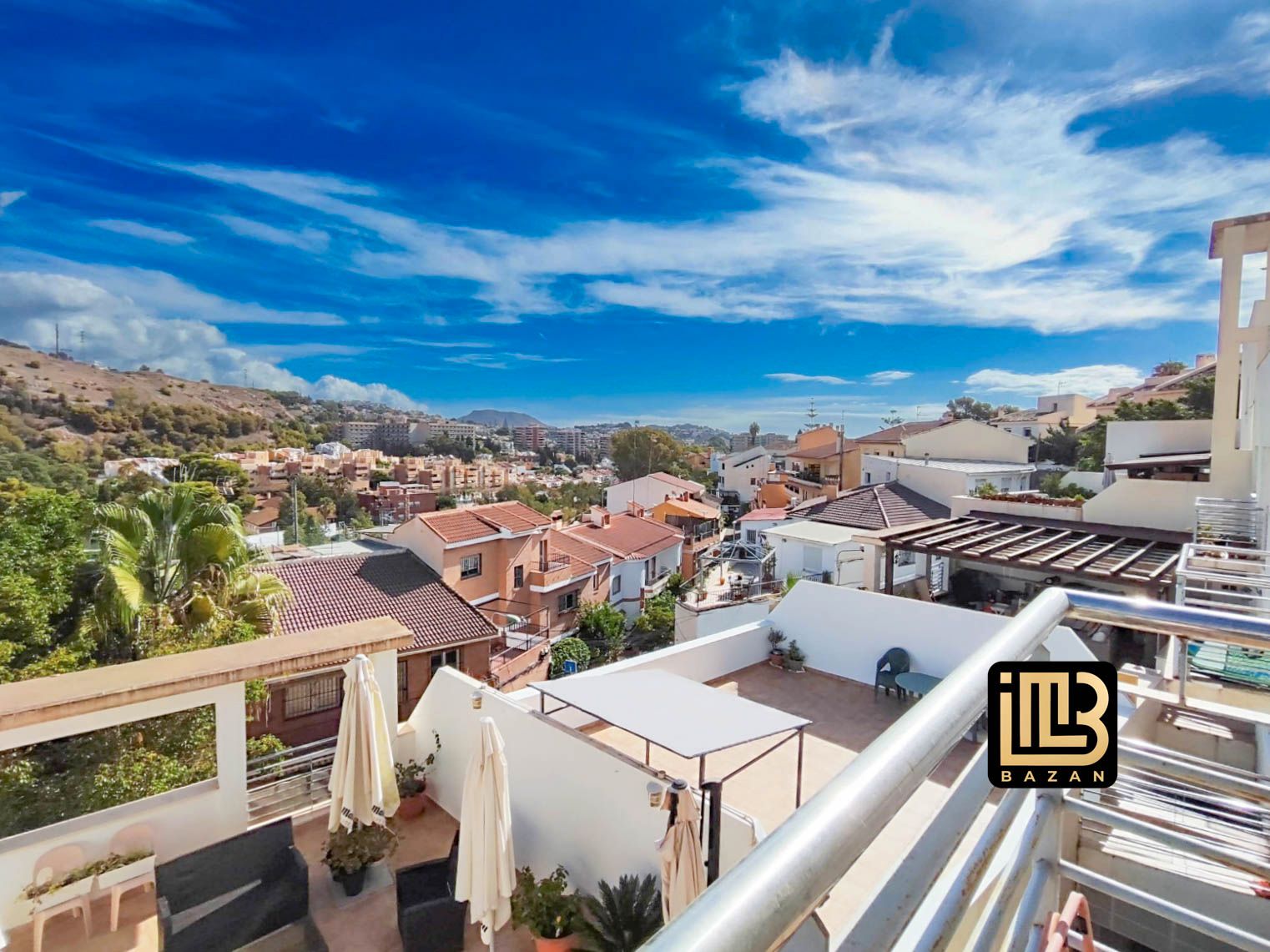 Vista exterior de Pis de lloguer en Málaga Capital amb Aire condicionat, Moblat i Forn