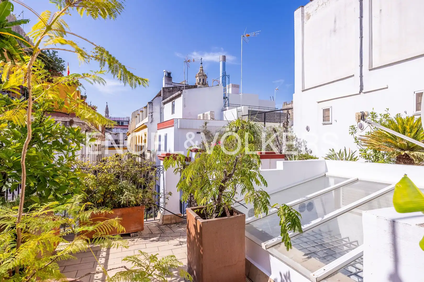 Exterior view of Attic for sale in Sevilla  with Air Conditioner, Heating and Terrace