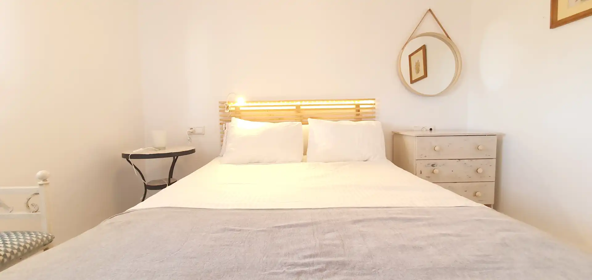 Bedroom of Apartments for rent in Dénia  with Air Conditioner, Heating and Terrace