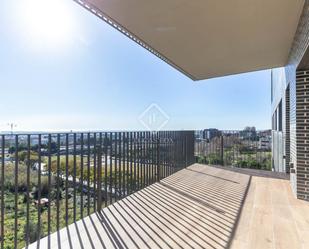 Terrassa de Pis de lloguer en Esplugues de Llobregat amb Aire condicionat, Jardí privat i Terrassa