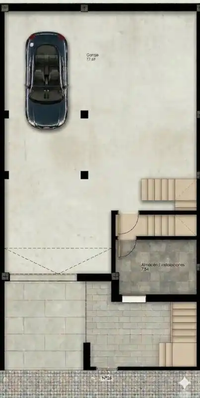 Casa adosada en venta en Vegas del Genil