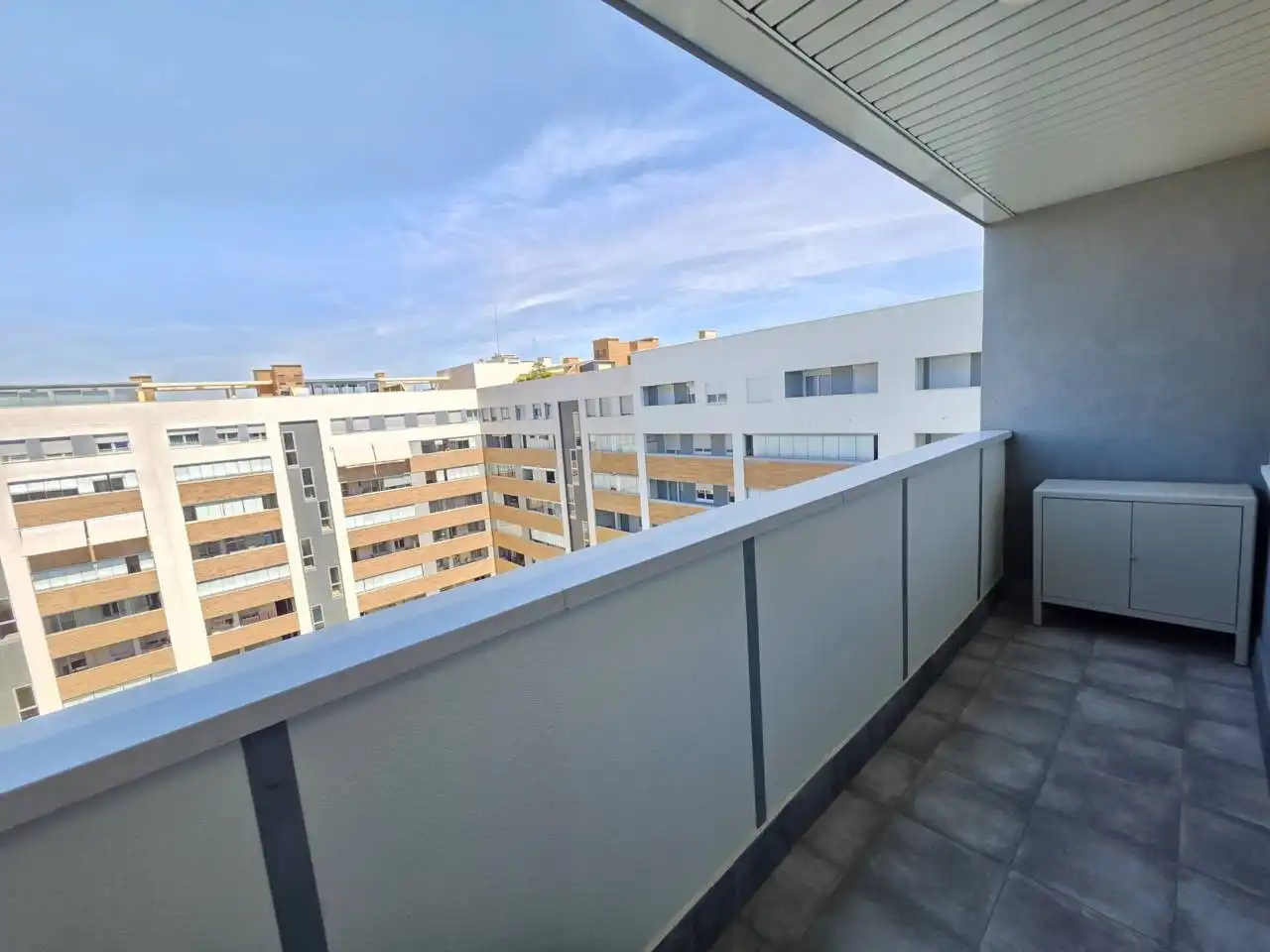 Balcony of Attic for sale in Zaragoza  with Air Conditioner, Heating and Parquet flooring