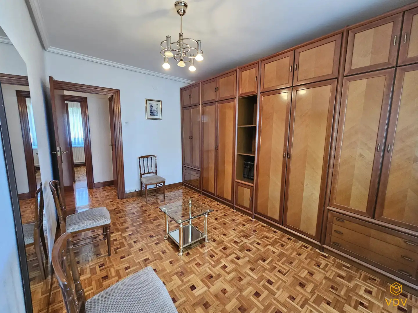 Bedroom of Flat for sale in  Pamplona / Iruña  with Heating, Parquet flooring and Storage room