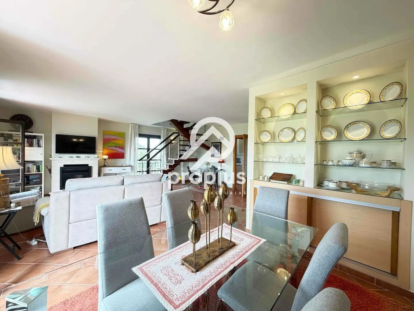 Dining room of Duplexes for sale in Ribadedeva  with Heating
