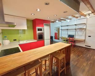 Kitchen of Flat for sale in  Barcelona Capital  with Air Conditioner, Furnished and Oven