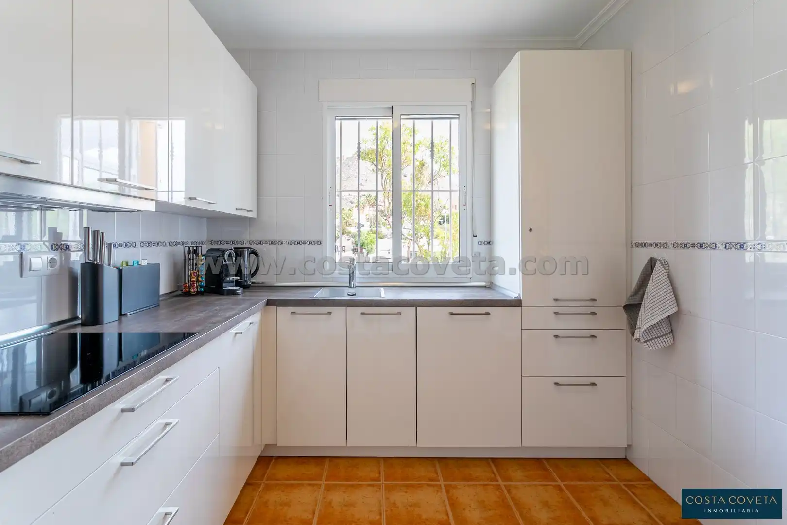 Kitchen of Houses for sale in El Campello  with Air Conditioner, Private garden and Terrace