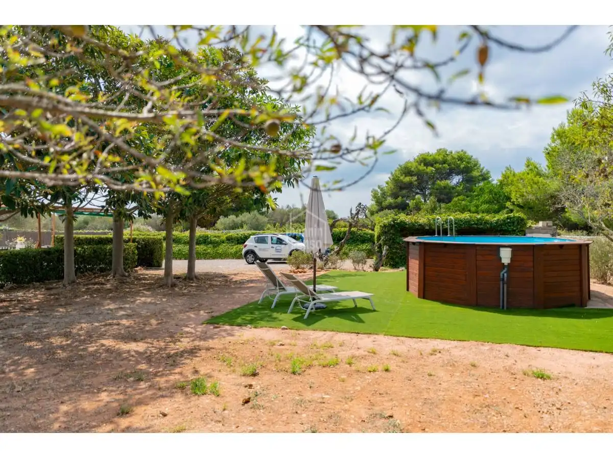 Jardí de Finca rústica en venda en Sant Lluís amb Calefacció, Jardí privat i Terrassa