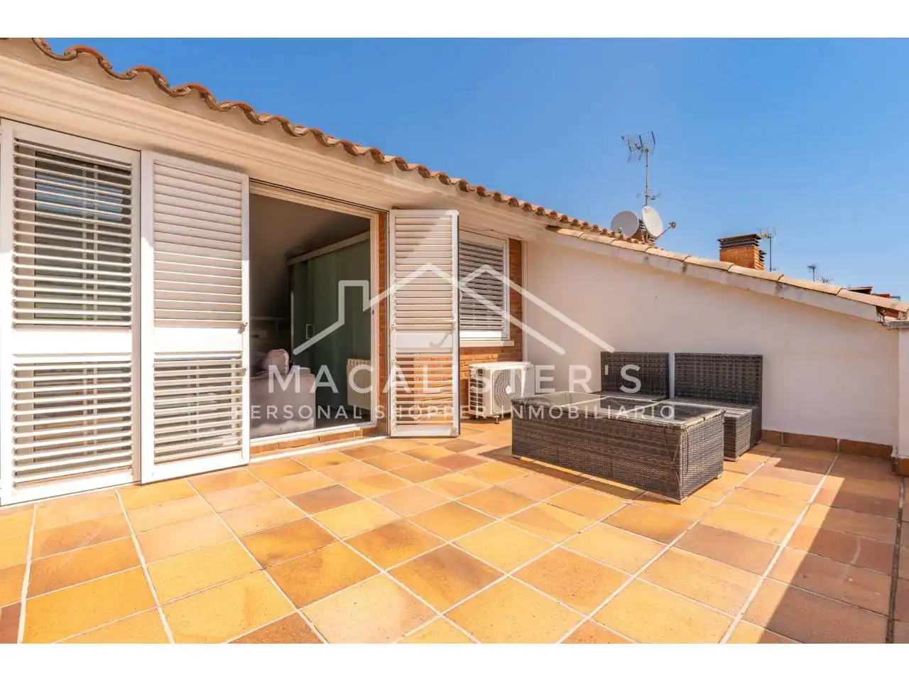 Terraza de Casa adosada en venta en Vilassar de Mar con Aire acondicionado, Calefacción y Jardín privado